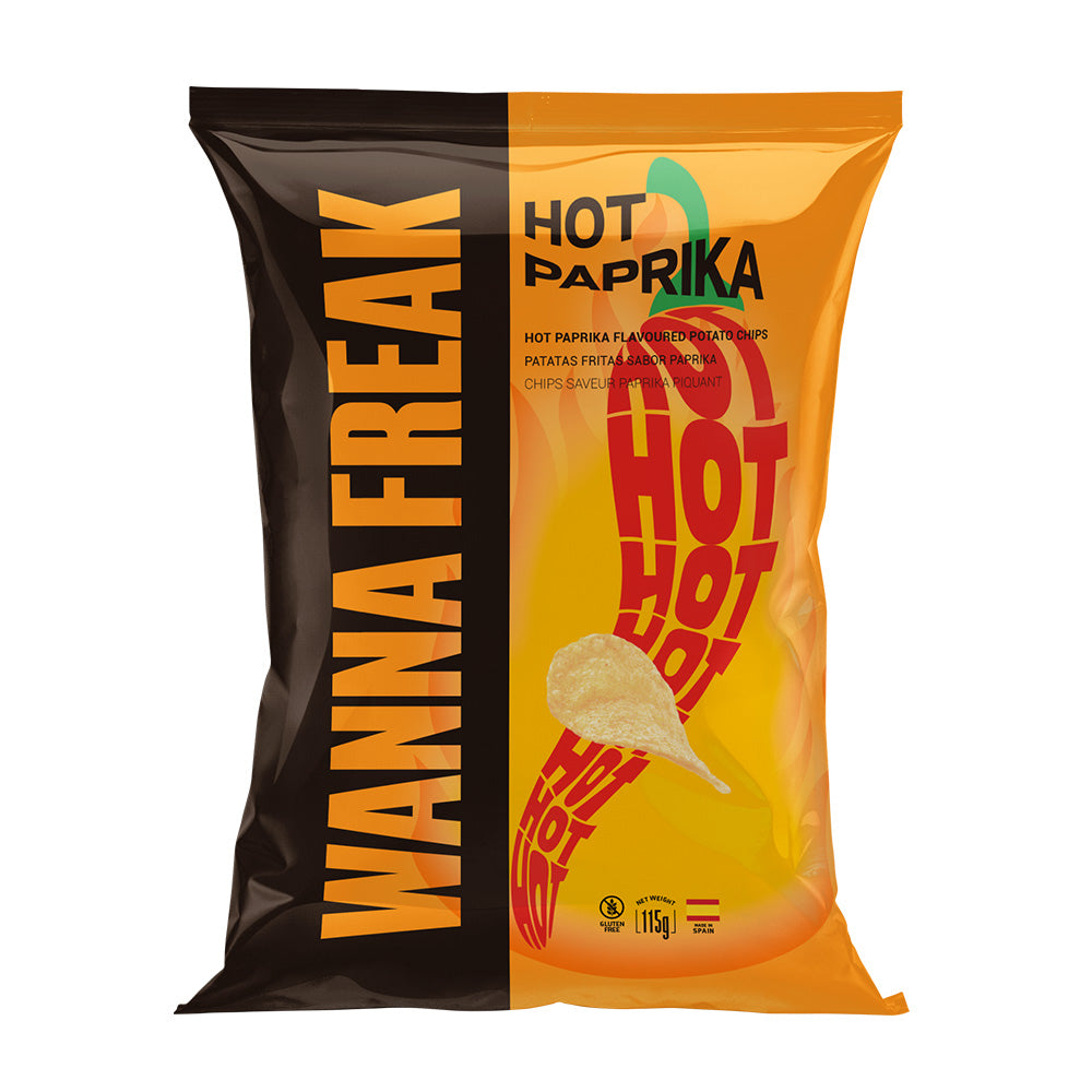 Hot Paprika Flavoured Potato Chips