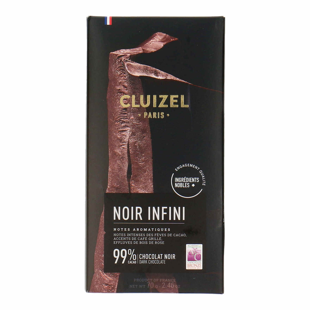 Cluizel Tablet Infini Dark Chocolate 99%, 70gm