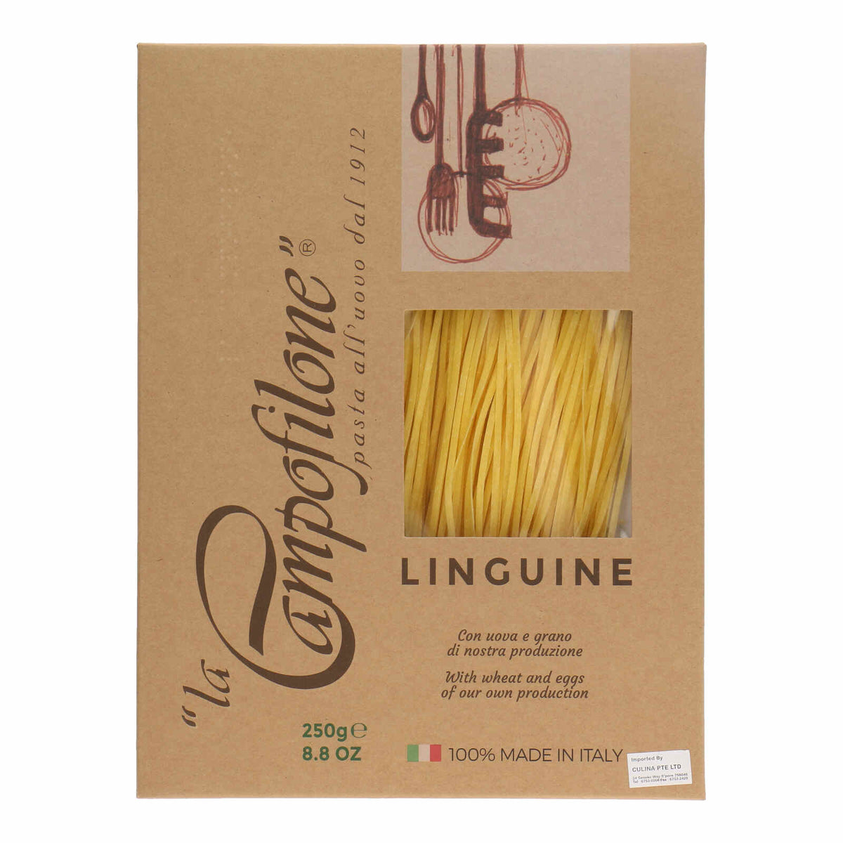 Linguine (Egg Pasta), 250gm