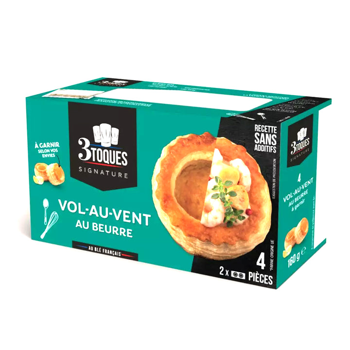 Puff Vol au Vent au Beurre (4 Pcs), 160gm