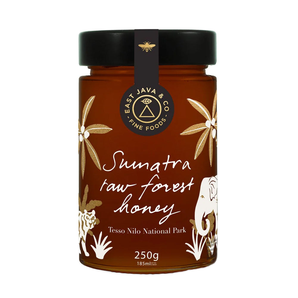East Java & Co Sumatra Raw Forest Honey, 250gm