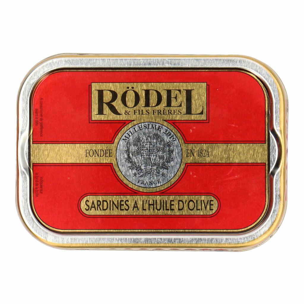 Rodel Millesime Sardines In Extra Virgin Olive Oil 1/6, 115gm