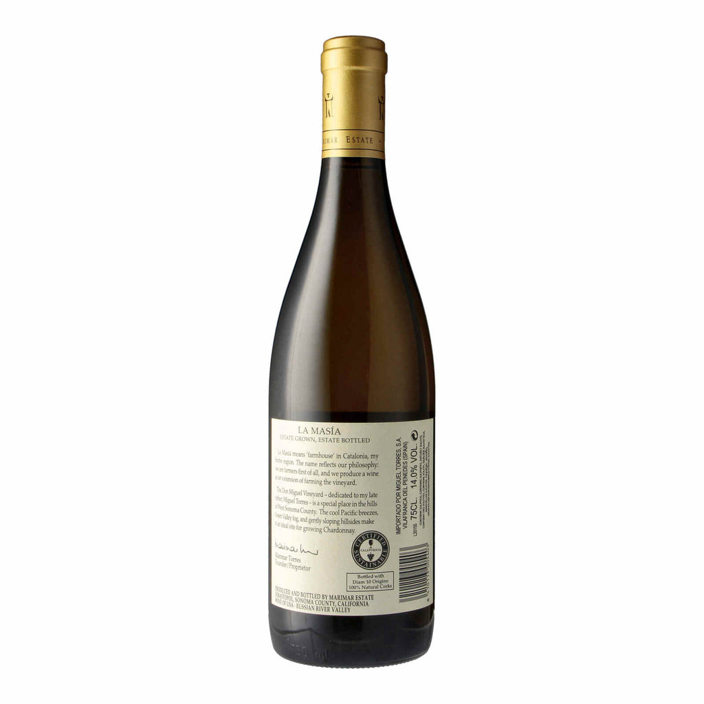 Marimar Estate La Masia Chardonnay (Organic) 2021, 75cl
