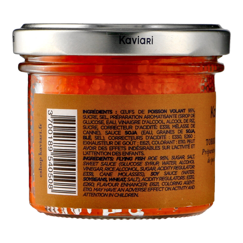 Tobiko Orange Flying Fish Roe, 70gm