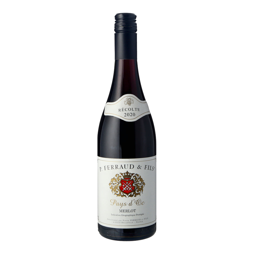 Pierre Ferraud & Fils Merlot Vin De Pays IGP 2023, 75cl